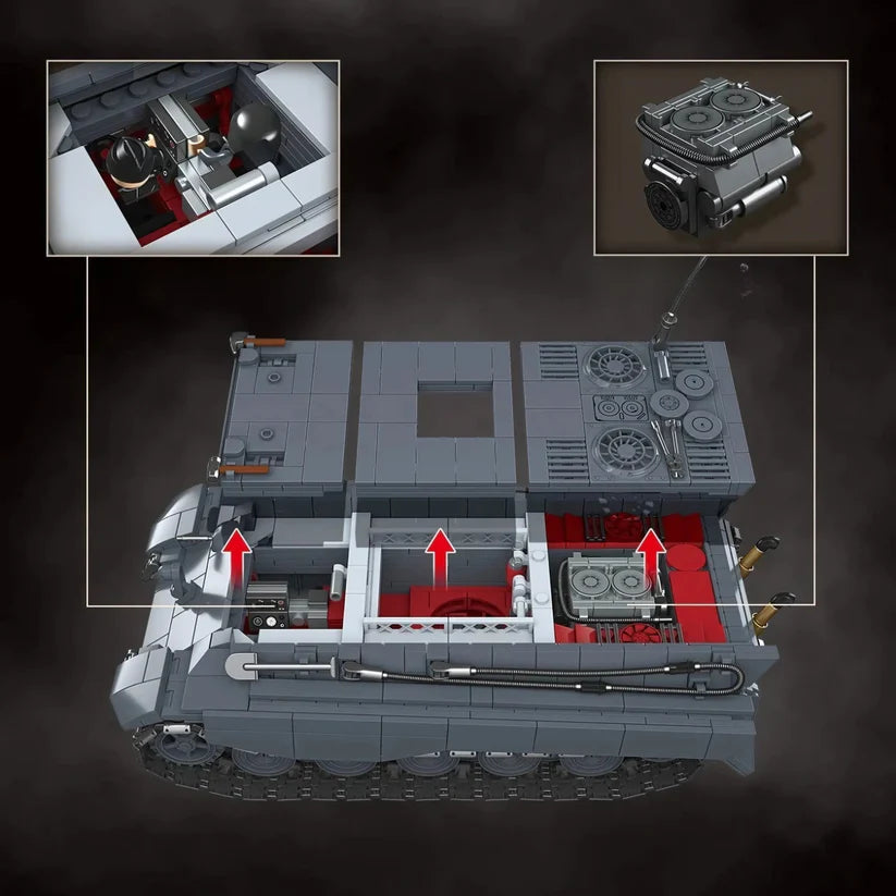 Tiger II | 1563 PCS